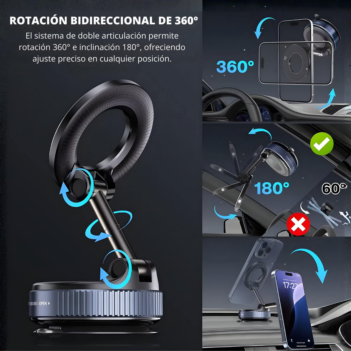 Soporte Móvil Magnético - RETSUO Flex